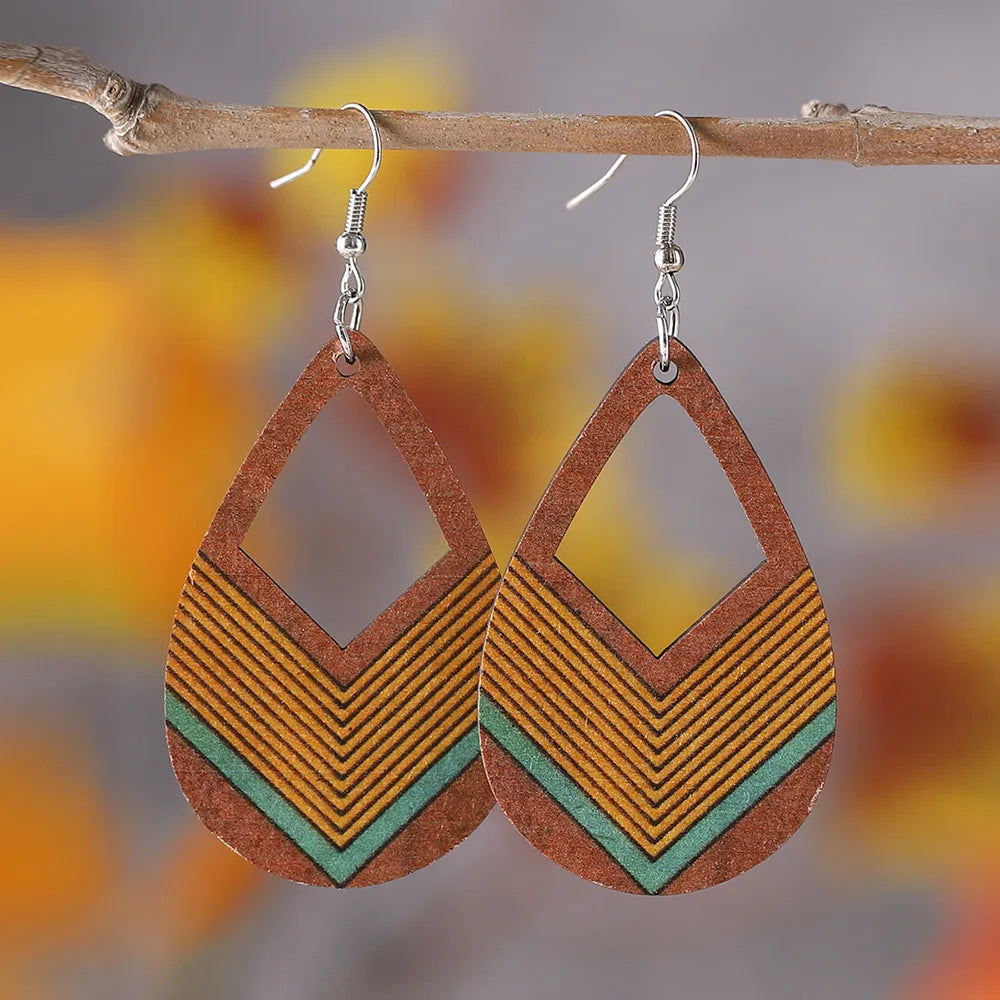 Wood Earrings