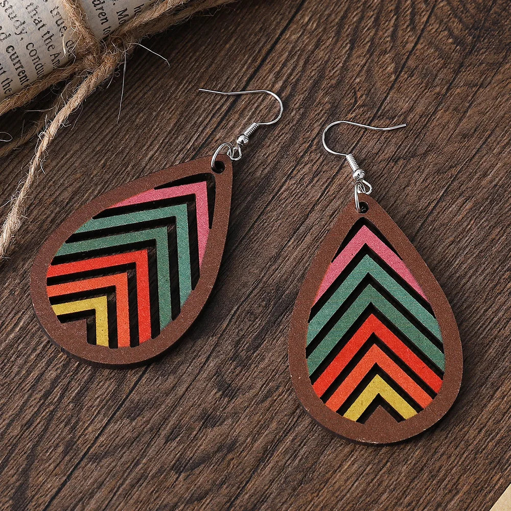 Wood Earrings